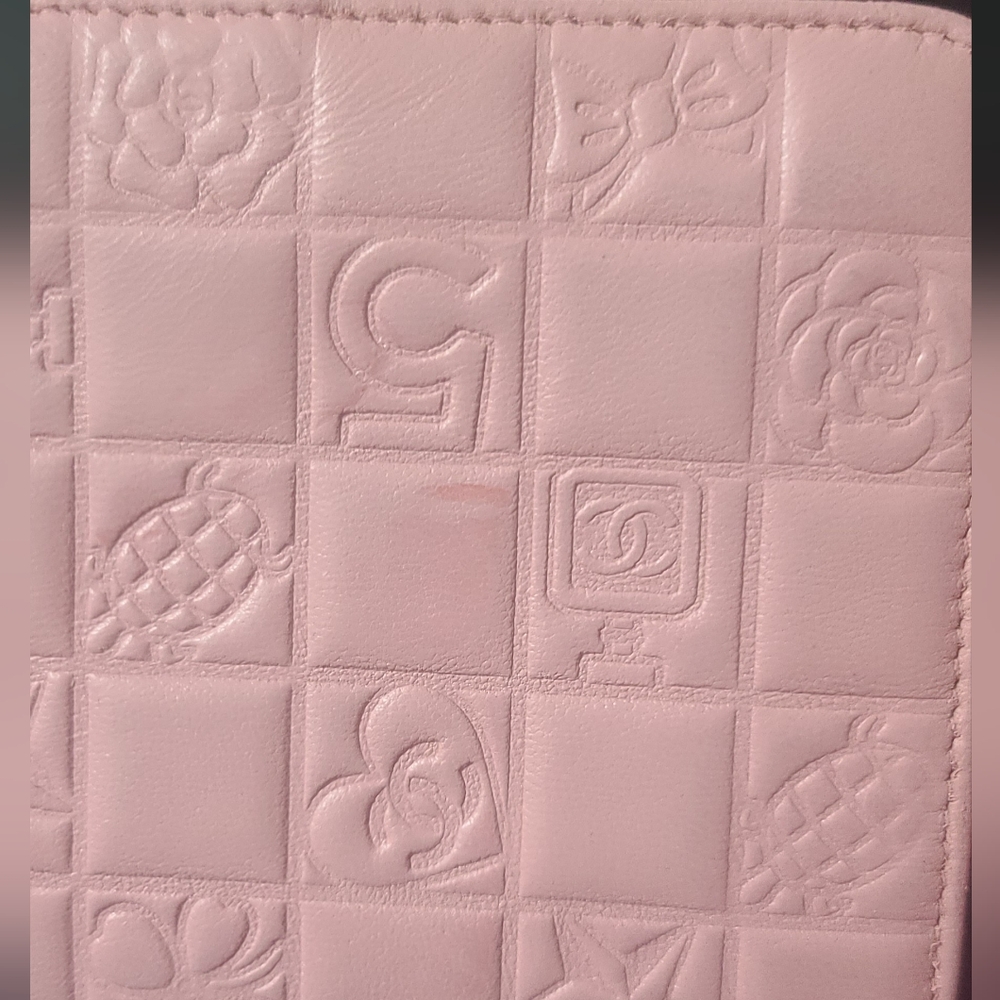 Chanel Pink Icon Line Long Kisslock Wallet - Picture 10 of 16